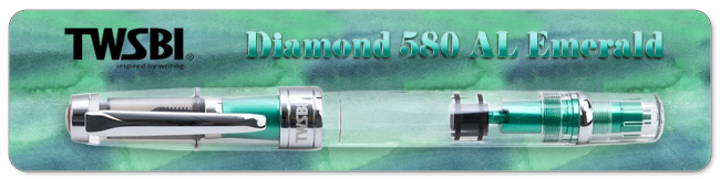 TWSBI Diamond 580AL Emerald Green 